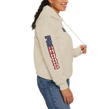 Patriotic Freedom Hoodie - Unisex American Flag Sweatshirt - Red White and Blue - Comfortable Pullover for Celebrations -  Perfect for Independence Day -  Gift [...]