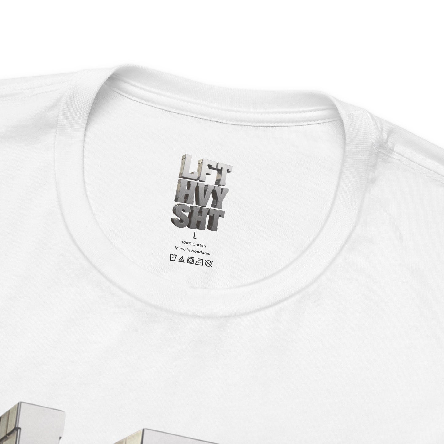 Lift Heavy Shit - LFT HVY SHT - 3D Gym T-Shirt - Bold Weightlifting Tee