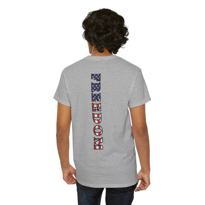 Freedom Patriotic T-Shirt - Red White Blue - American Flag Tee - Unisex S-5XL