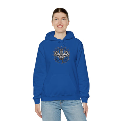Unisex - Muscles Loading…Please Wait - Heavy Blend™ Hooded Sweatshirt - Motivational Fitness Hoodie - Workout Sweatshirt - Gym Apparel - Inspirational Gift - Holiday Gift