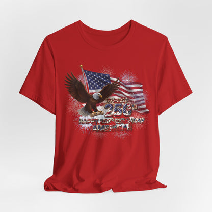 American Eagle Flag T-Shirt | Home of the Brave 250th Anniversary Tee