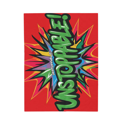 💥 Unstoppable 💥 Velveteen 💥 Plush 💥 Blanket 💥 Cozy 💥 Comfort for 💥 Motivation and Inspiration 💥