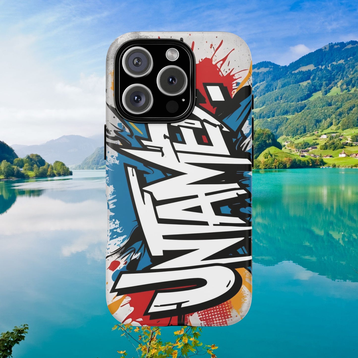 Eye-Catching - Vibrant - Tough - Phone  Case - With  An - Untamed  Print  Design - Stylish - Smartphone  Case