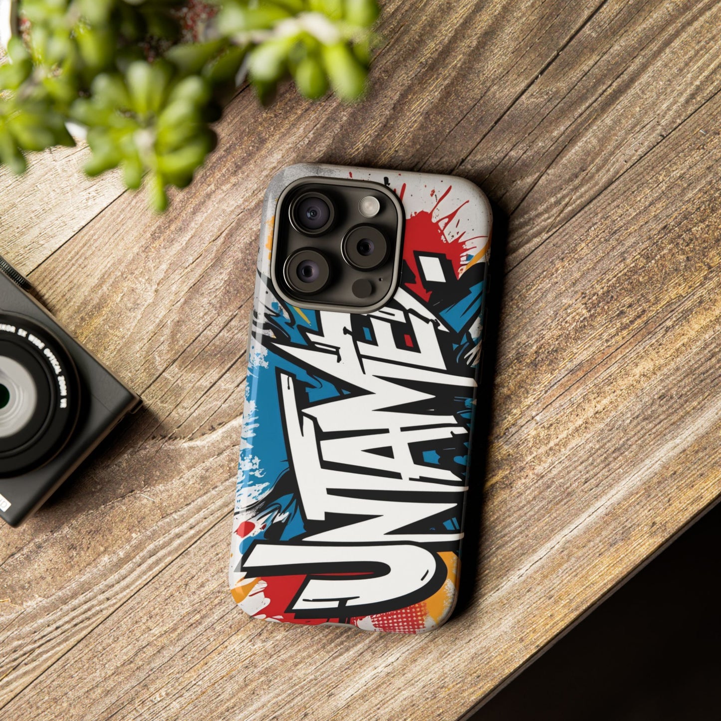 Eye-Catching - Vibrant - Tough - Phone  Case - With  An - Untamed  Print  Design - Stylish - Smartphone  Case
