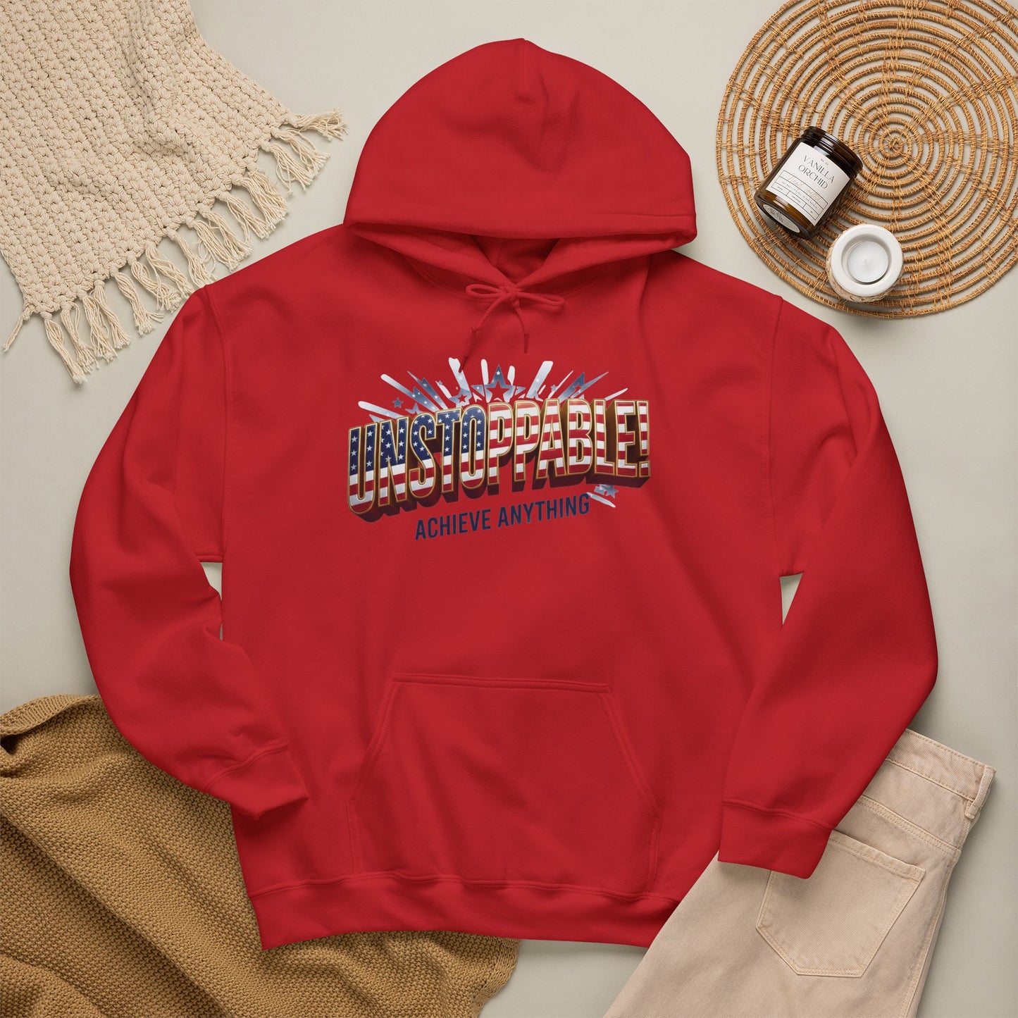UNSTOPPABLE! Hoodie — Patriot Fit Life Graphic Sweatshirt | LIVE FIT