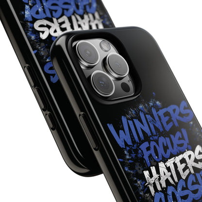 Tough Phone Cases - Winners Focus Hater's Gossip Design