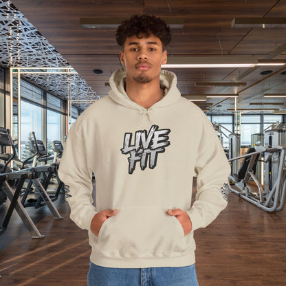 LIVE FIT Hoodie S-5XL - Unisex Heavy Blend™ Hooded Sweatshirt for Fitness Enthusiasts - Workout Apparel -  Gym Wear -  Casual Style - Gift for [...]
