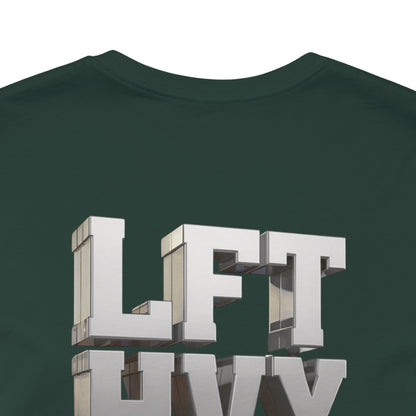 Lift Heavy Shit - LFT HVY SHT - 3D Gym T-Shirt - Bold Weightlifting Tee