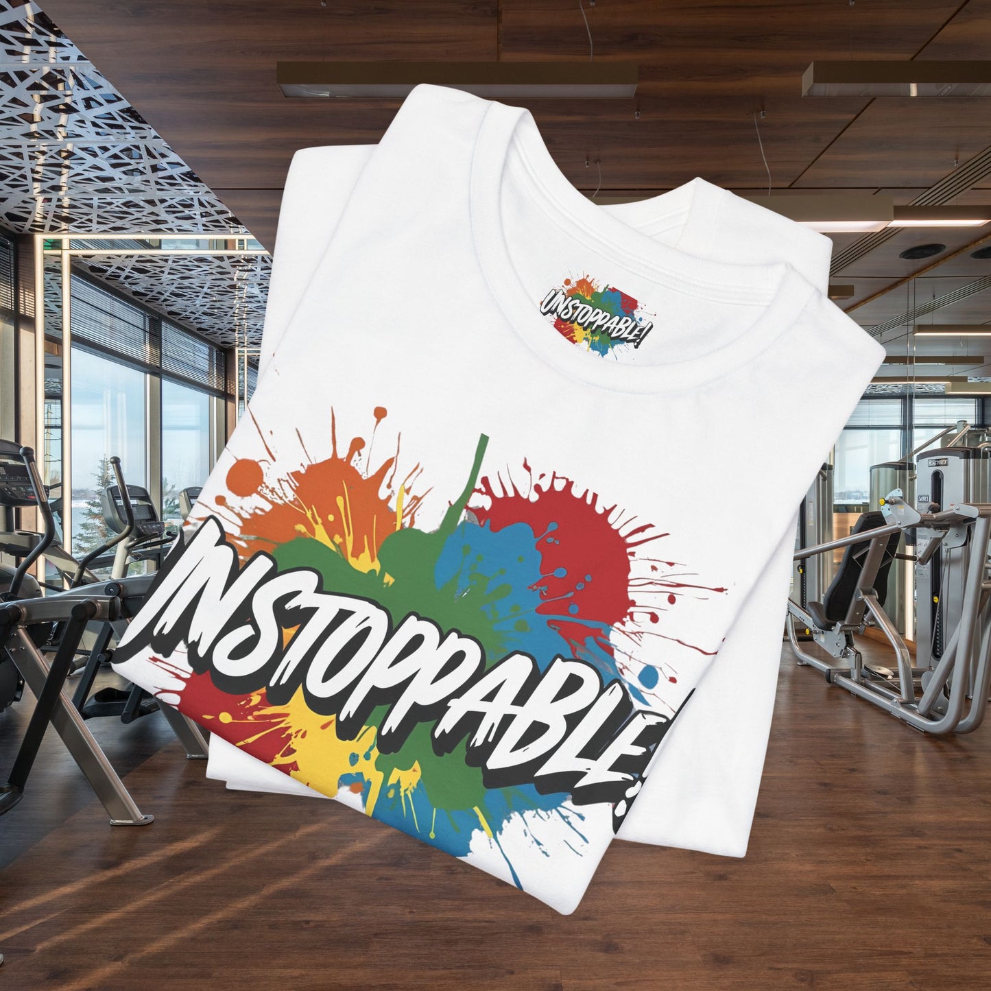 Unstoppable Design Tee - Vintage  Retro  Unisex  Tee - Classic  T-Shirt - Graphic Tee - Casual  Shirt - Short  Sleeve  Shirt