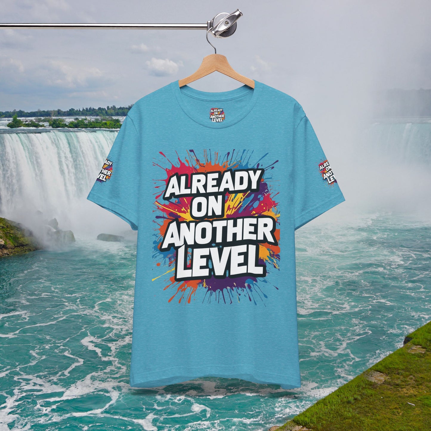 💥 Colorful  💥 Motivation  Tee 💥  'Already on Another Level'  💥 8  Different  Colors  💥 Sizes  XS - 5XL 💥