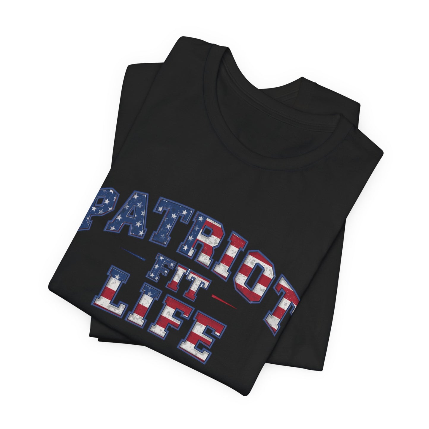 Patriot Fit Life T-Shirt | American Flag Stars & Stripes Athletic Tee