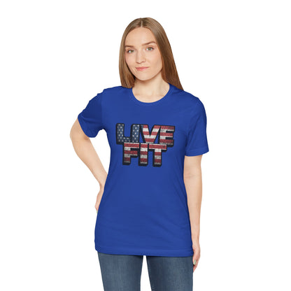 Unisex Graphic Tee - Patriotic Tee - American Flag - Red White Blue - Fitness Shirt - Workout Top - Casual Apparel for Independence Day - XS-4XL -