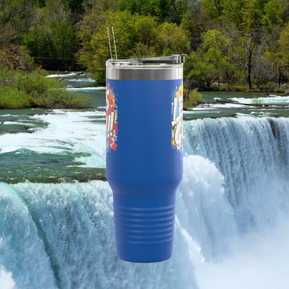 💥 Vibrant   💥 Stylish    💥 Motivational     💥 Insulated   💥 Stainless Steel   💥 Travel Mug  40oz    💥  Let's Do This!  💥 Inspiring Print   💥 Hot or Cold   💥 Birthday Gift 💥 Holiday Gift   💥Graduation Gift   💥 Dishwasher Safe Top Rack 💥
