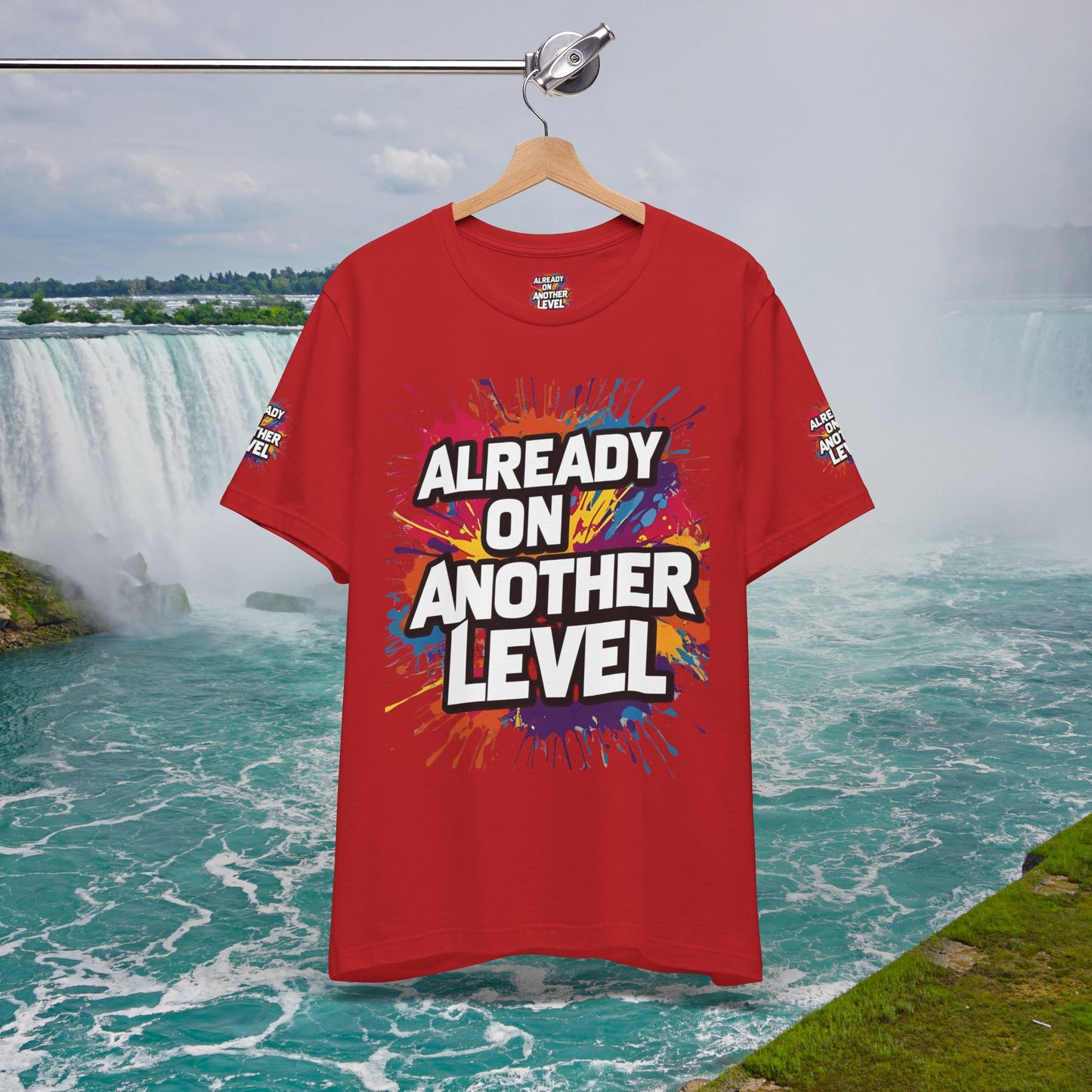 💥 Colorful  💥 Motivation  Tee 💥  'Already on Another Level'  💥 8  Different  Colors  💥 Sizes  XS - 5XL 💥