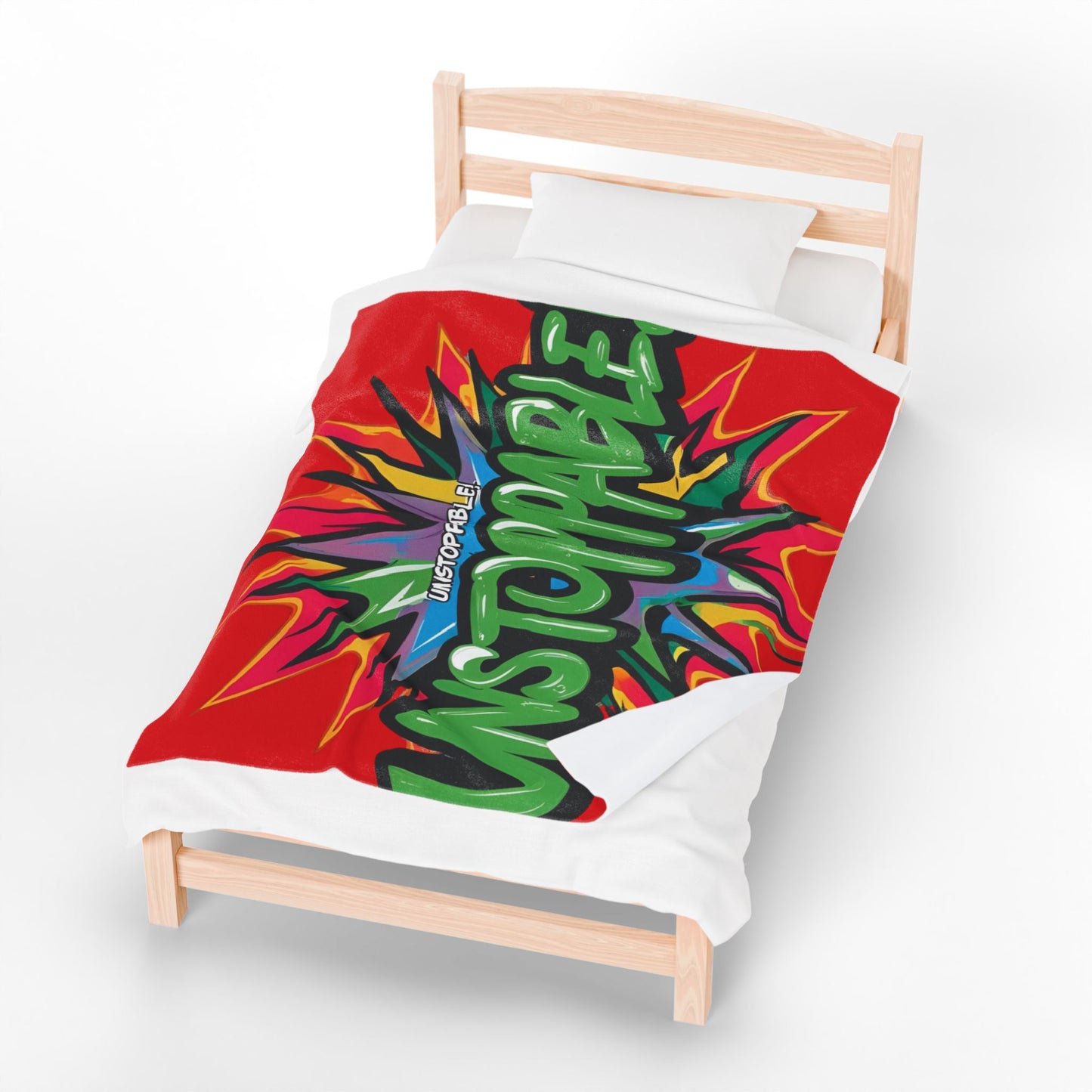 💥 Unstoppable 💥 Velveteen 💥 Plush 💥 Blanket 💥 Cozy 💥 Comfort for 💥 Motivation and Inspiration 💥