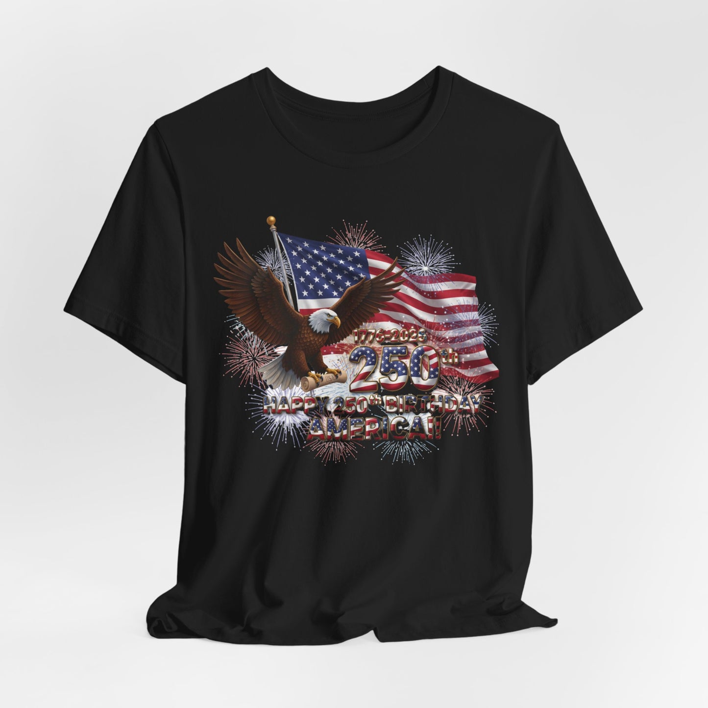 American Eagle Flag T-Shirt | Home of the Brave 250th Anniversary Tee