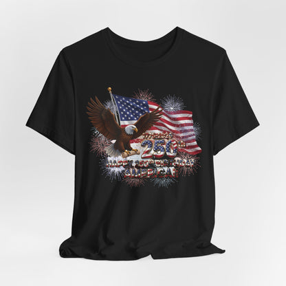 American Eagle Flag T-Shirt | Home of the Brave 250th Anniversary Tee