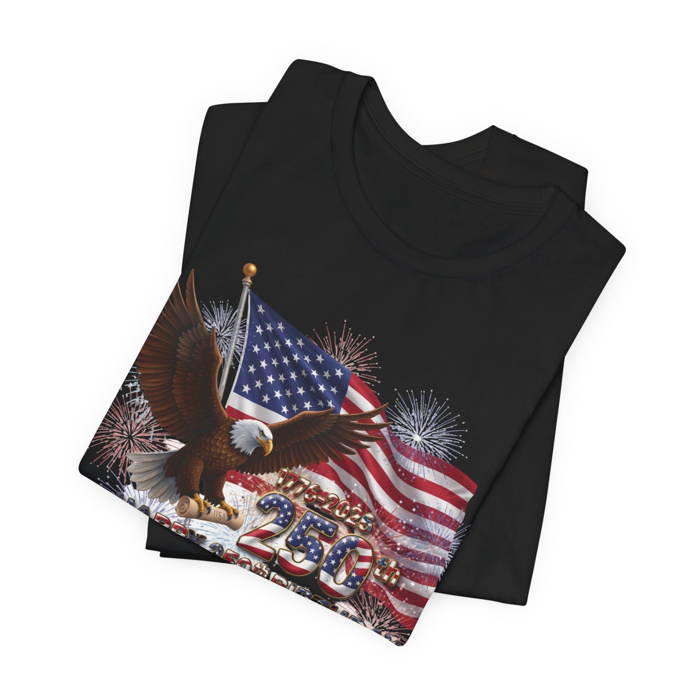 American Eagle Flag T-Shirt | Home of the Brave 250th Anniversary Tee