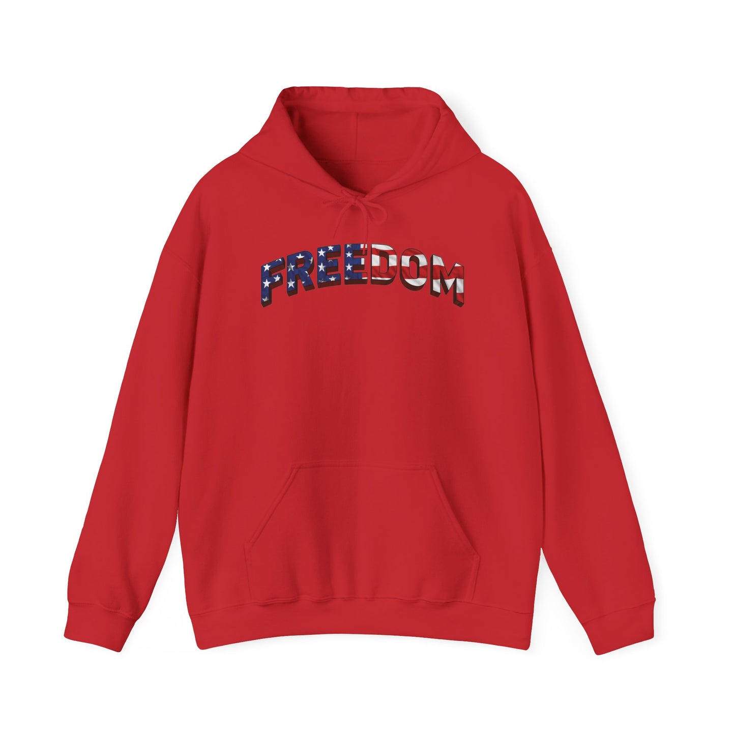 Freedom Hoodie — USA Flag Graphic Pullover Sweatshirt | LIVE FIT