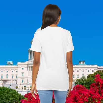 USA - Red White Blue - American Flag - Classic Unisex Tee - Holiday Gift - Patriotic Pride