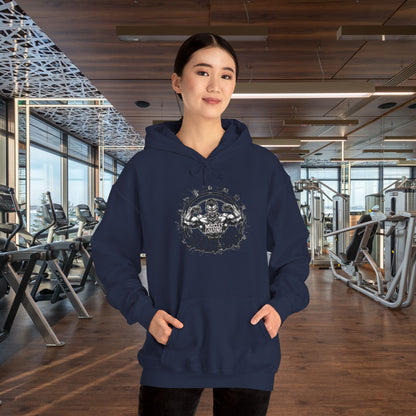 Unisex - Muscles Loading…Please Wait - Heavy Blend™ Hooded Sweatshirt - Motivational Fitness Hoodie - Workout Sweatshirt - Gym Apparel - Inspirational Gift - Holiday Gift