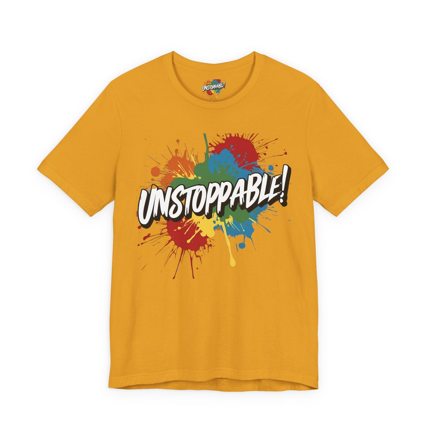 Unstoppable Design Tee - Vintage  Retro  Unisex  Tee - Classic  T-Shirt - Graphic Tee - Casual  Shirt - Short  Sleeve  Shirt