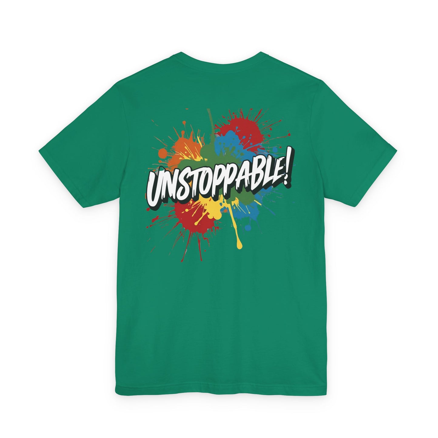 Unstoppable Design Tee - Vintage  Retro  Unisex  Tee - Classic  T-Shirt - Graphic Tee - Casual  Shirt - Short  Sleeve  Shirt