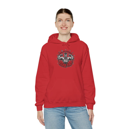 Unisex - Muscles Loading…Please Wait - Heavy Blend™ Hooded Sweatshirt - Motivational Fitness Hoodie - Workout Sweatshirt - Gym Apparel - Inspirational Gift - Holiday Gift