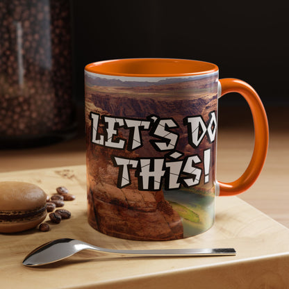 Eye-Catching - Adventure Coffee Mug - Let's Do This! - 11oz - 15oz -