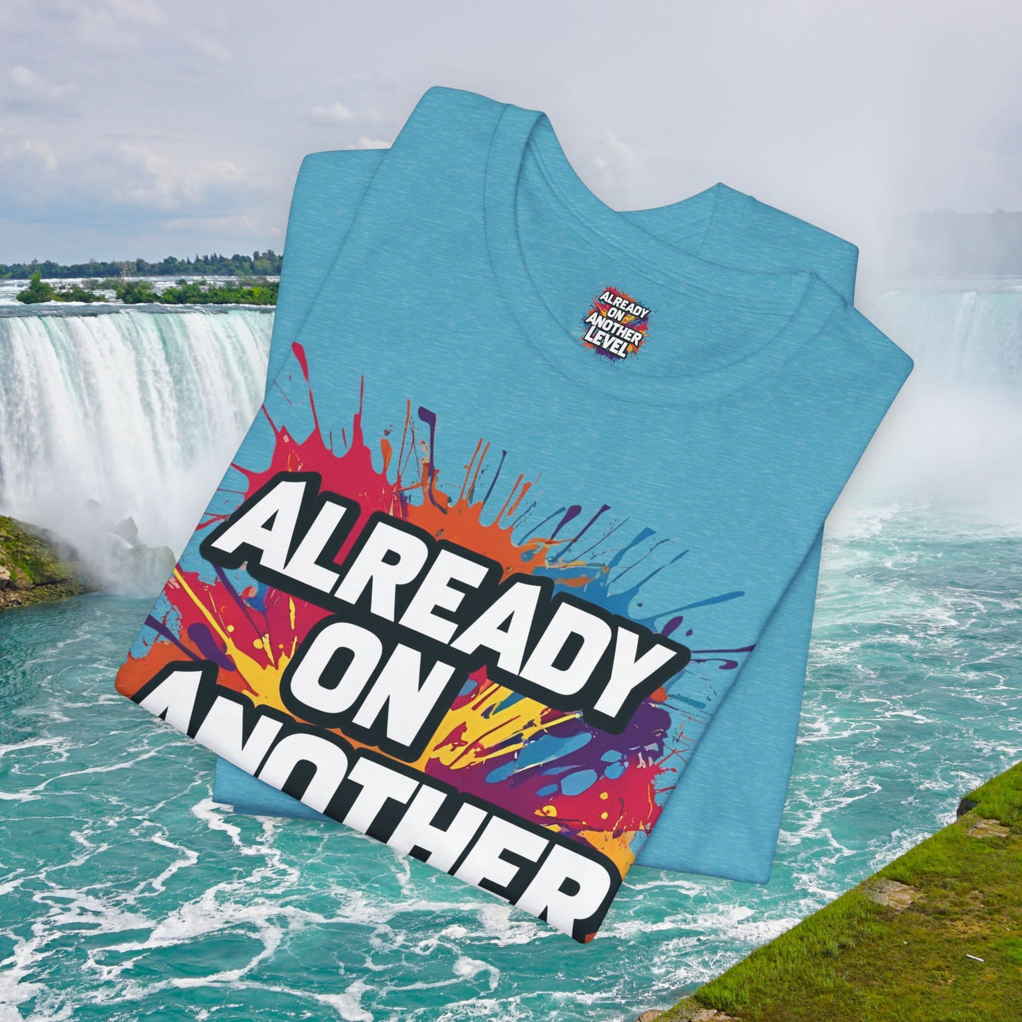 💥 Colorful  💥 Motivation  Tee 💥  'Already on Another Level'  💥 8  Different  Colors  💥 Sizes  XS - 5XL 💥