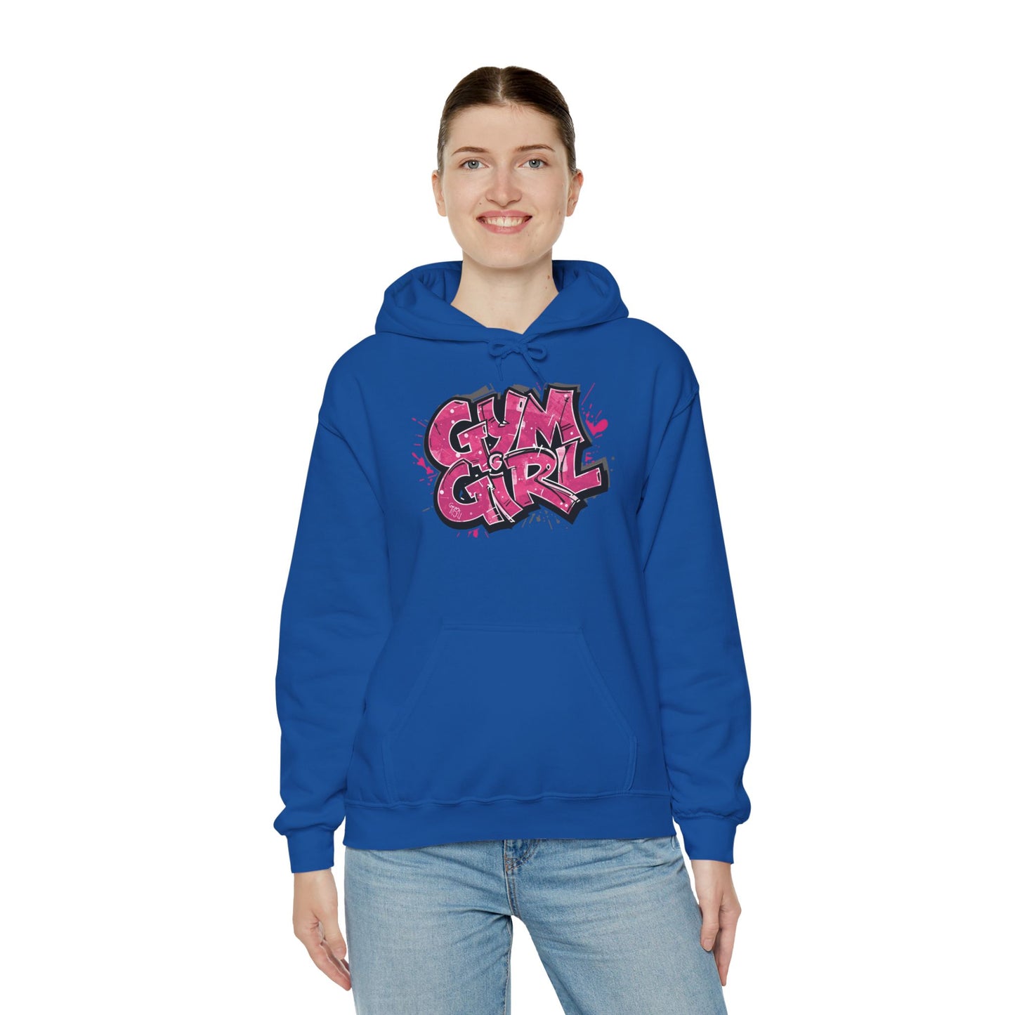 Stylish - Gym Girl Print - Hoodie - S - 5XL - Fitness -