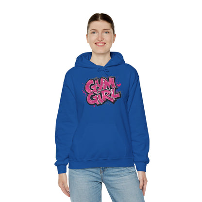 Stylish - Gym Girl Print - Hoodie - S - 5XL - Fitness -