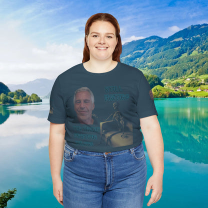 💥 Epstein T-Shirt  💥  Still  Waiting  For  Those  Epstein  Files!  💥  Sizes   XS - 5XL  💥 8  Different  Colors To  Choose  From  💥