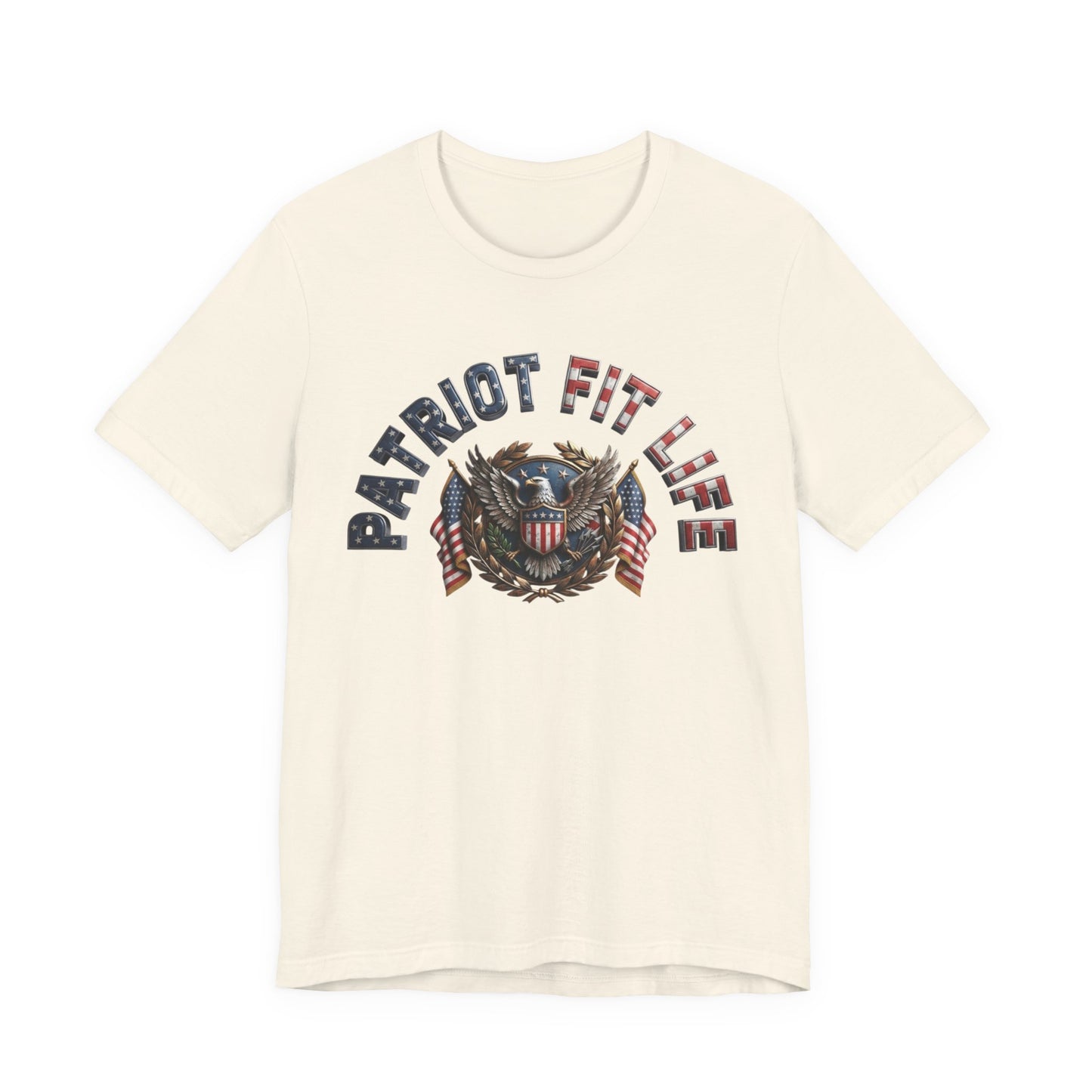 Patriot Fit Life Tee - American Eagle Flag Graphic T-Shirt