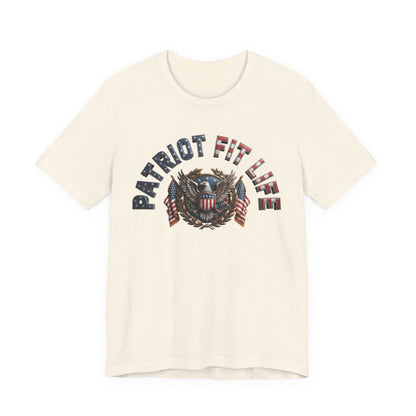 Patriot Fit Life Tee - American Eagle Flag Graphic T-Shirt