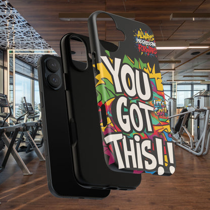 Vibrant  Motivational Tough Cell Phone Cases