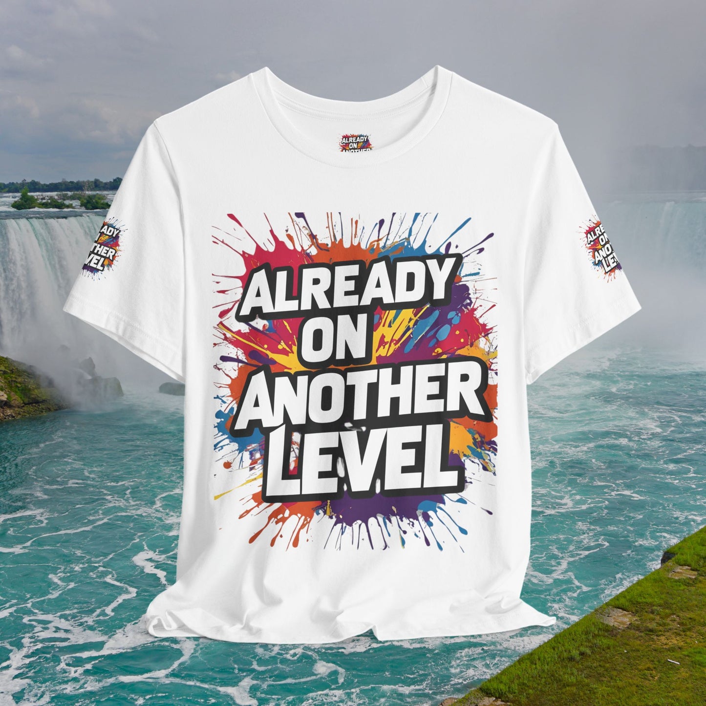 💥 Colorful  💥 Motivation  Tee 💥  'Already on Another Level'  💥 8  Different  Colors  💥 Sizes  XS - 5XL 💥
