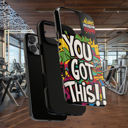 Vibrant  Motivational Tough Cell Phone Cases