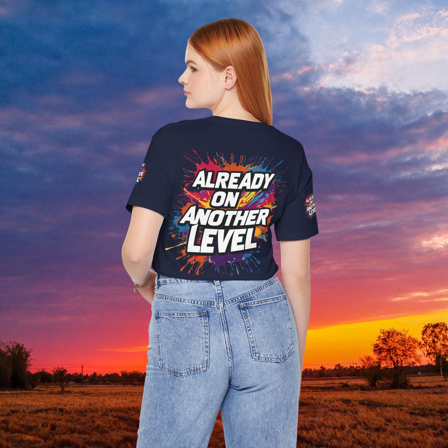 💥 Colorful  💥 Motivation  Tee 💥  'Already on Another Level'  💥 8  Different  Colors  💥 Sizes  XS - 5XL 💥