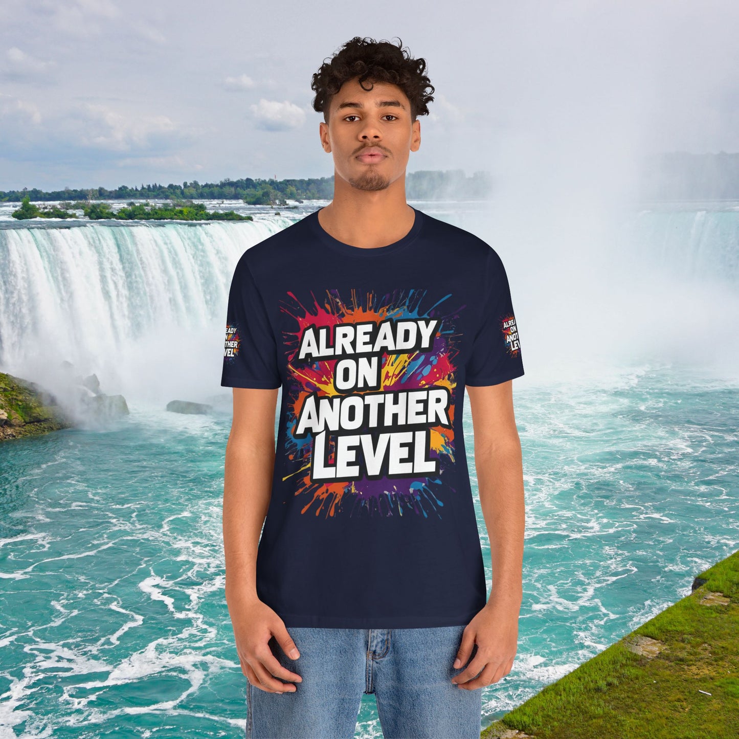 💥 Colorful  💥 Motivation  Tee 💥  'Already on Another Level'  💥 8  Different  Colors  💥 Sizes  XS - 5XL 💥