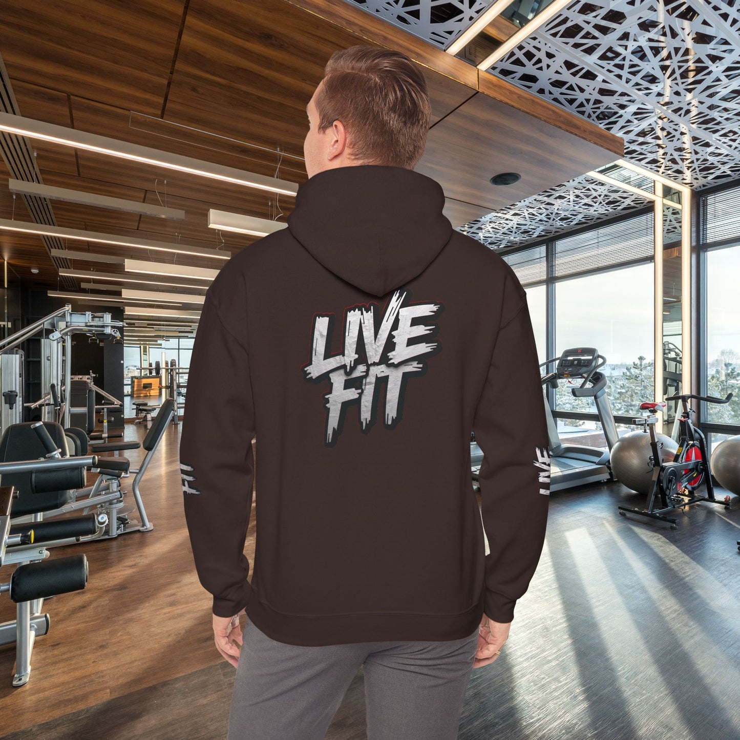 LIVE FIT Hoodie S-5XL - Unisex Heavy Blend™ Hooded Sweatshirt for Fitness Enthusiasts - Workout Apparel -  Gym Wear -  Casual Style - Gift for [...]
