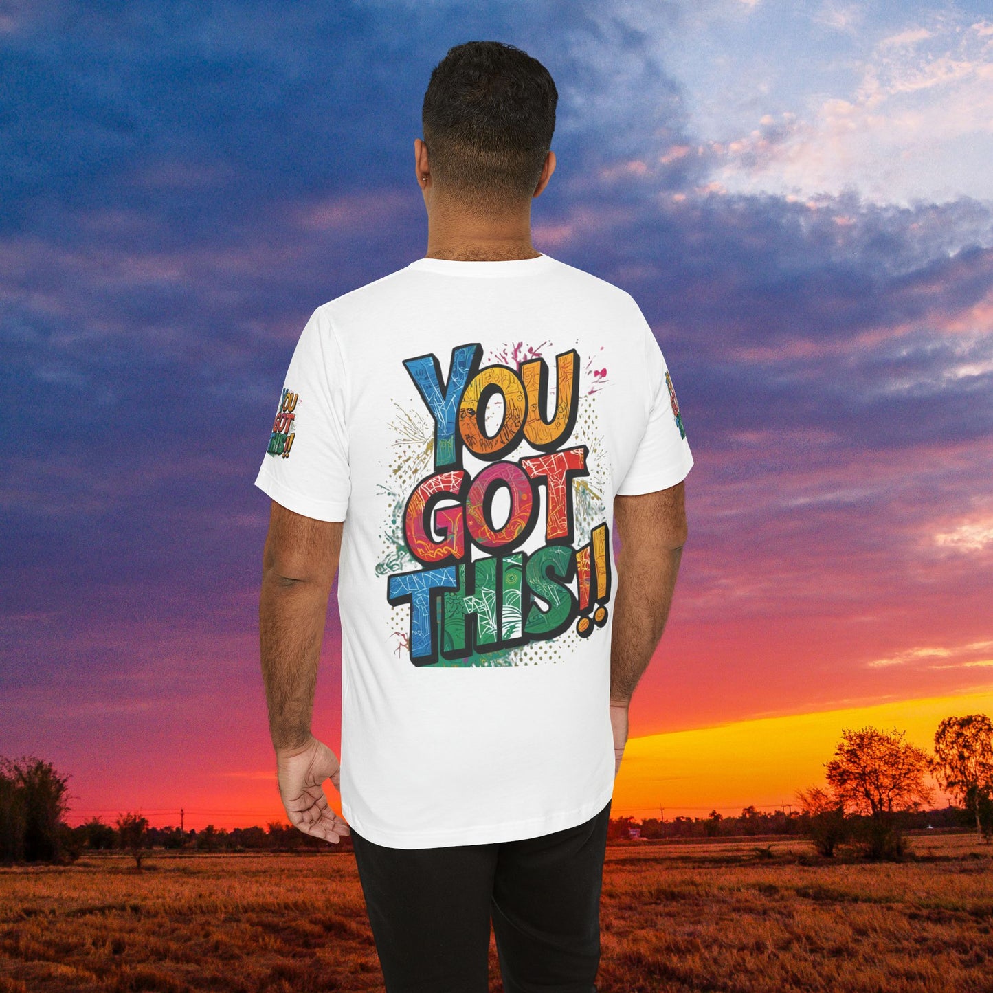 💥 Inspirational  💥  Uplifting  💥 Unisex  Jersey  T-Shirt  💥  You  Got  This!   💥 Motivational  💥 T-Shirts  for  Fitness 💥 &  Everyday  Wear 💥  Sizes   XS - 4XL 💥 Birthday  Gift 💥 17  Different  Colors  to  Choose  From  💥