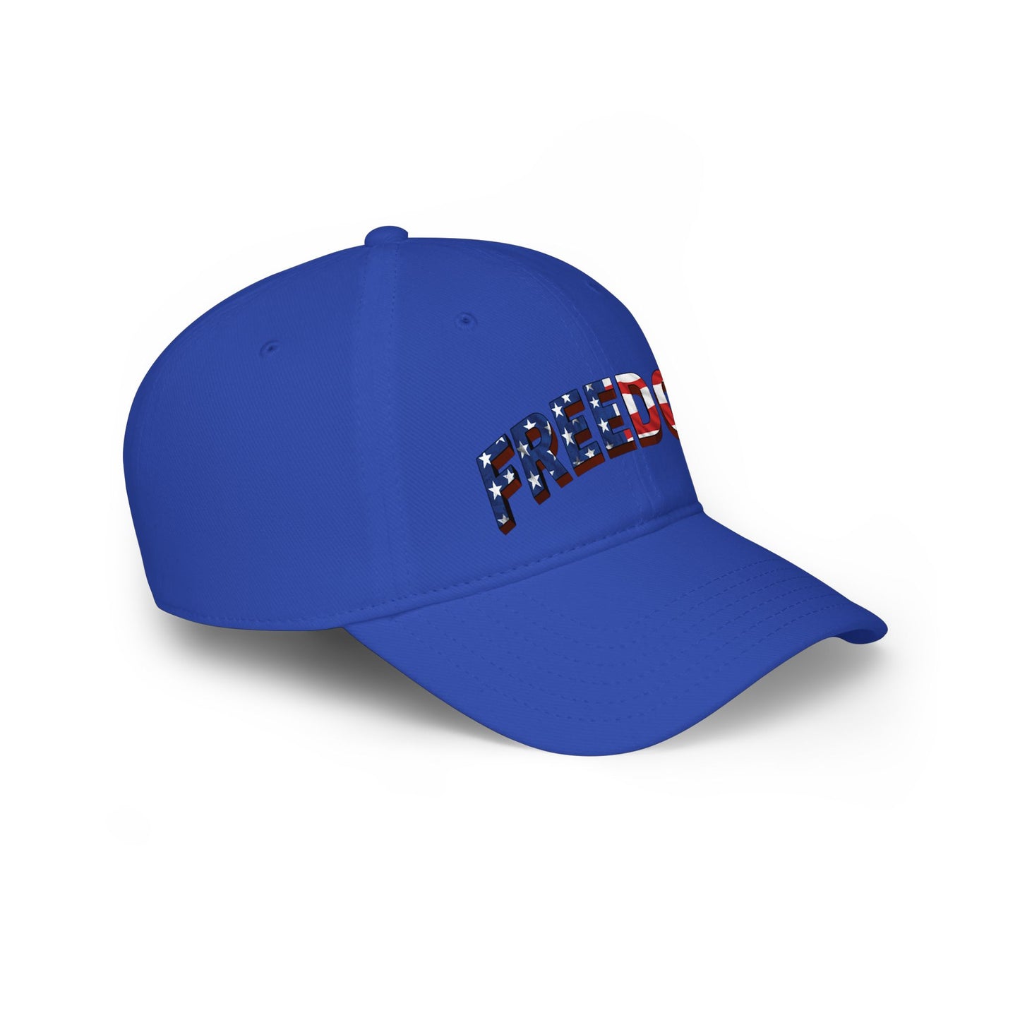 FREEDOM Dad Hat | Patriotic USA Flag Stars & Stripes Baseball Cap