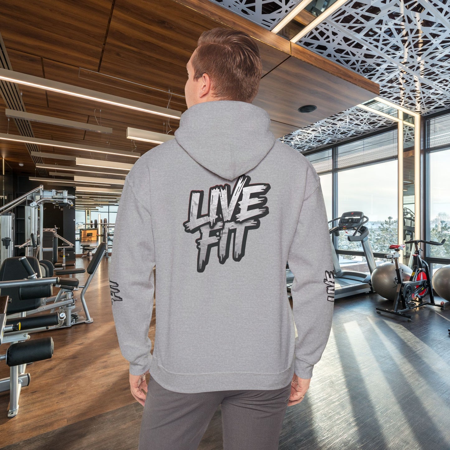 LIVE FIT Hoodie S-5XL - Unisex Heavy Blend™ Hooded Sweatshirt for Fitness Enthusiasts - Workout Apparel -  Gym Wear -  Casual Style - Gift for [...]