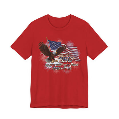 American Eagle Flag T-Shirt | Home of the Brave 250th Anniversary Tee