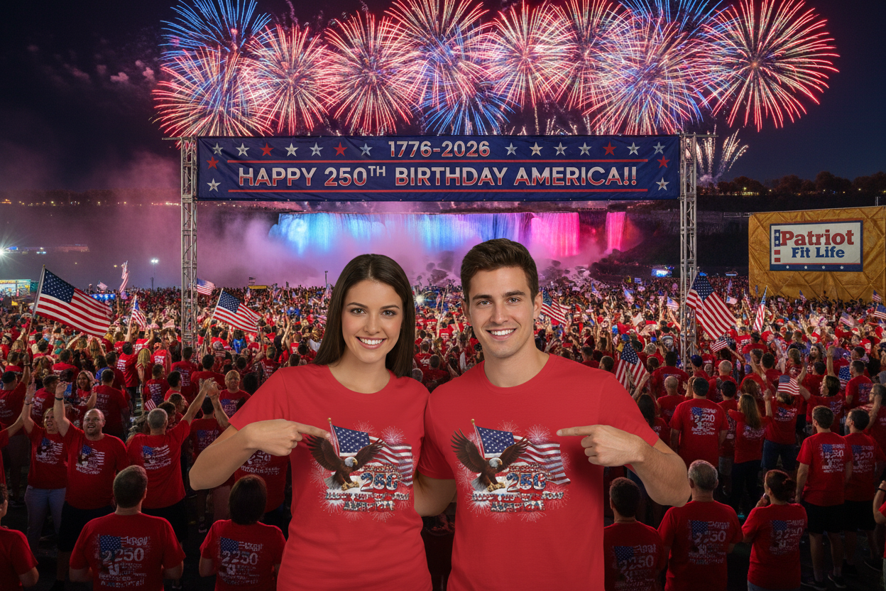 American Eagle Flag T-Shirt | Home of the Brave 250th Anniversary Tee