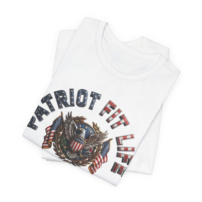 Patriot Fit Life Tee - American Eagle Flag Graphic T-Shirt