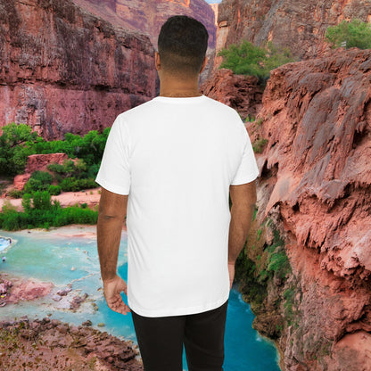 USA - Red White Blue - American Flag - Classic Unisex Tee - Holiday Gift - Patriotic Pride