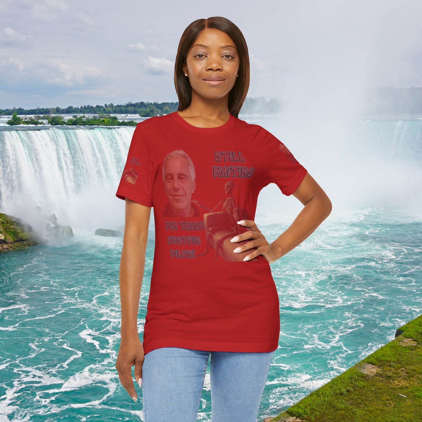 💥 Epstein T-Shirt  💥  Still  Waiting  For  Those  Epstein  Files!  💥  Sizes   XS - 5XL  💥 8  Different  Colors To  Choose  From  💥