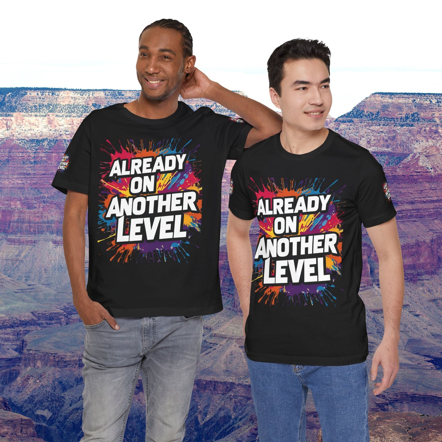 💥 Colorful  💥 Motivation  Tee 💥  'Already on Another Level'  💥 8  Different  Colors  💥 Sizes  XS - 5XL 💥